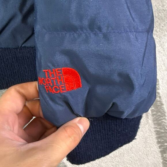 VTG 80s The North Face goose down gorpcore winter puffer bomber jacket wmns L - Picture 4 of 10